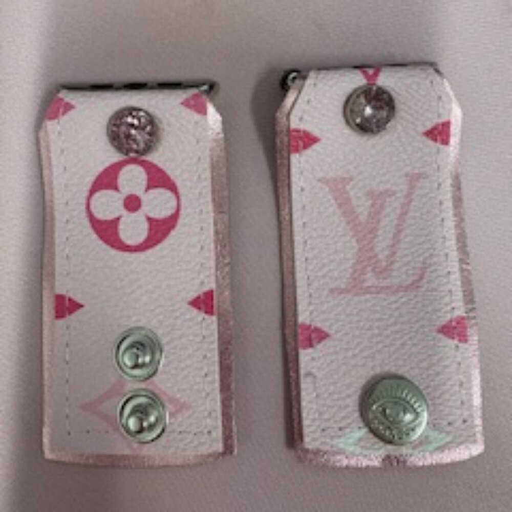 Louis Vuitton Pink and White Women's Watch